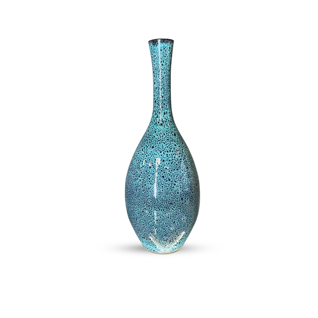 Glazed Ceramic Gourd Vase