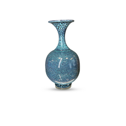 Glazed Ceramic Trumpet Vase