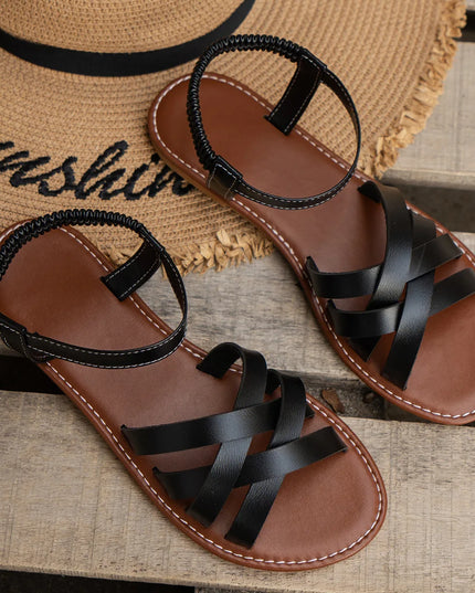 2025 Summer Flat Roman Sandals