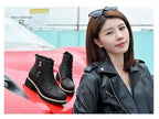 Women’s Chunky Heel Ankle Boots – Stylish Comfort & Lift-HighTouch