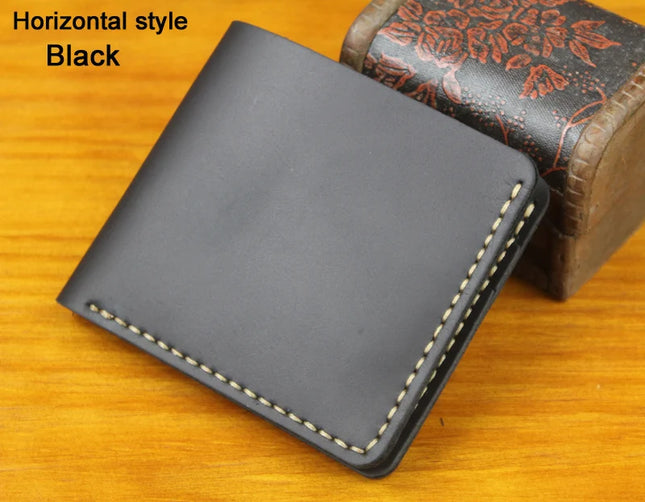 Vintage Crazy Horse Leather Wallet