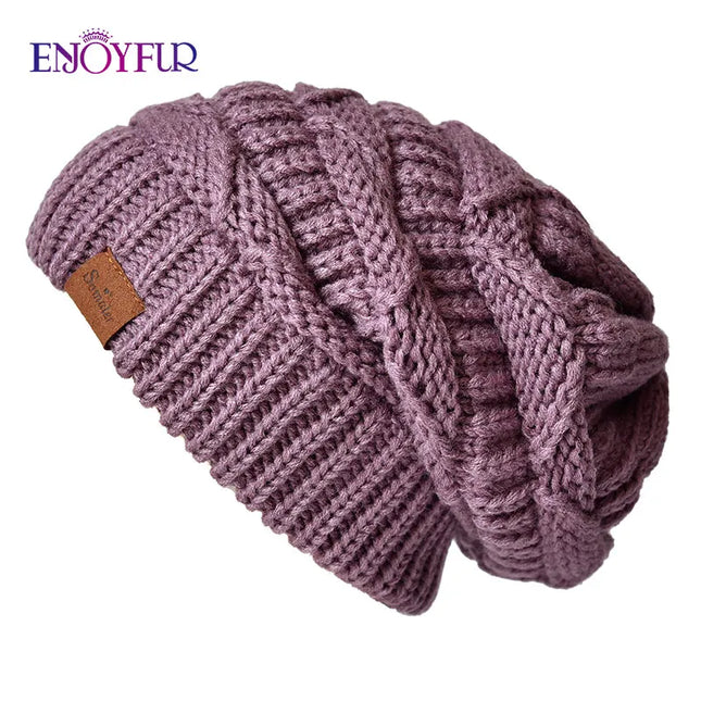 Oversized Chunky Knit Beanie