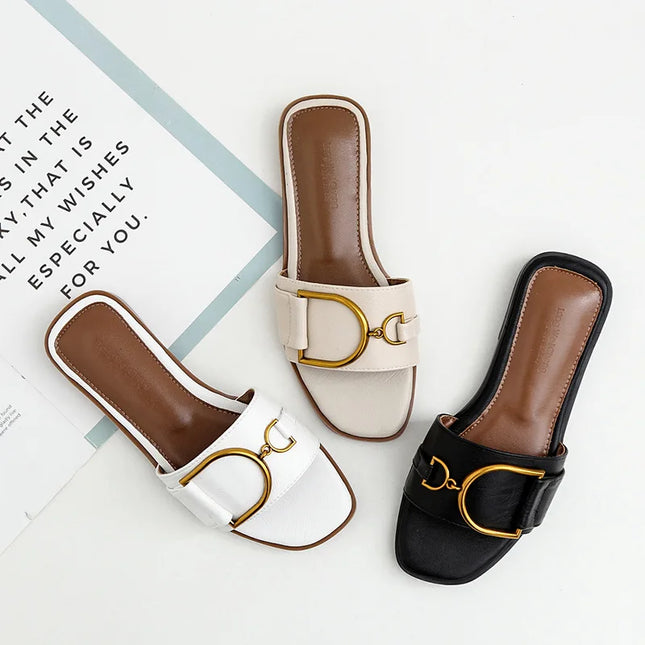 Women's Luxury Ballet Flats – Comfortable PU Insole & Soft Upper for Spring