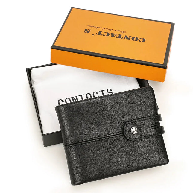 Men’s Crazy Horse Leather Wallet