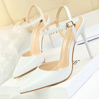 Patent Stiletto Heels-HighTouch