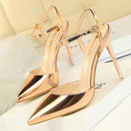 Patent Stiletto Heels-HighTouch