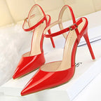Patent Stiletto Heels-HighTouch