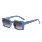 SO&EI Small Rectangle Leopard Sunglasses – Unisex Trendy UV400 Shades-HighTouch
