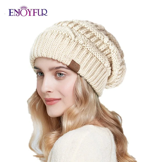 Oversized Chunky Knit Beanie