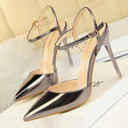 Patent Stiletto Heels-HighTouch