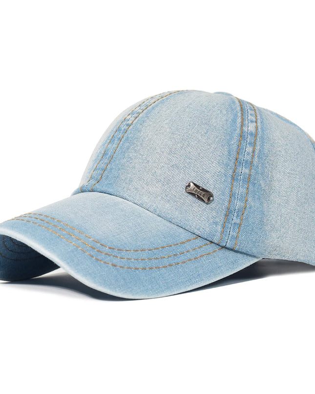 Vintage Washed Cotton Low-Profile Baseball Cap – Unisex Adjustable Dad Hat