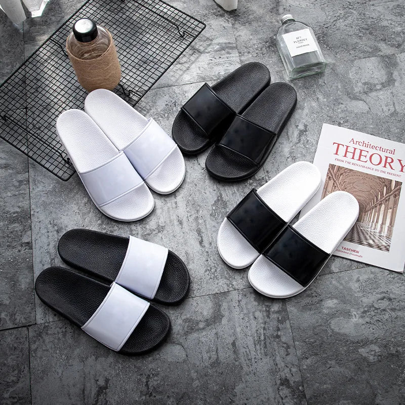 Unisex PVC Summer Slippers, Sandals for Men & Women
