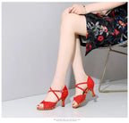 Women’s Ballroom & Latin Dance Shoes – Salsa, Tango, Jazz Style-HighTouch