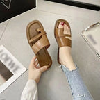 Women's Fashion Sandals – Peep Toe, Strap, Rhinestone Decor-HighTouch