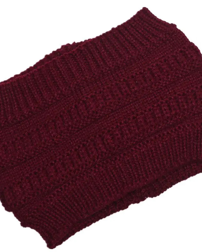 Women’s Ponytail Knitted Beanie