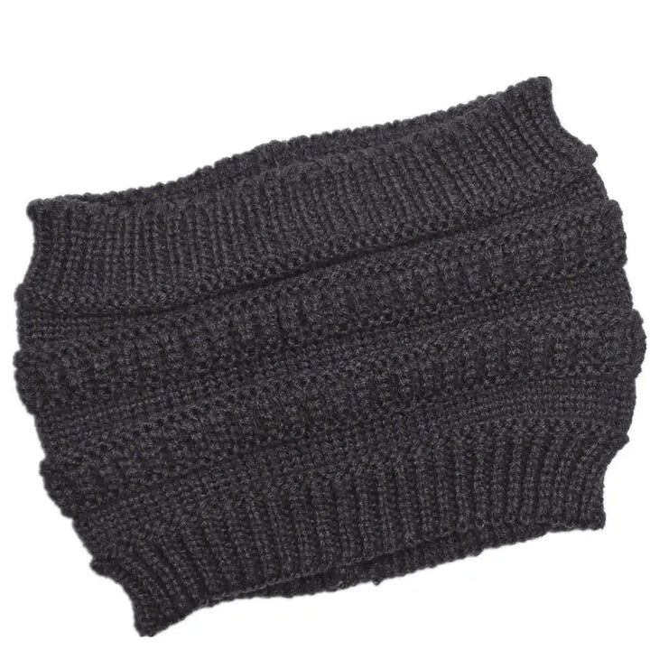 Women’s Ponytail Knitted Beanie-HighTouch