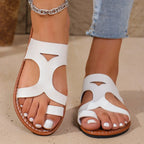 Beach Woven Fashion Flat Slipper Women Slippers-HighTouch