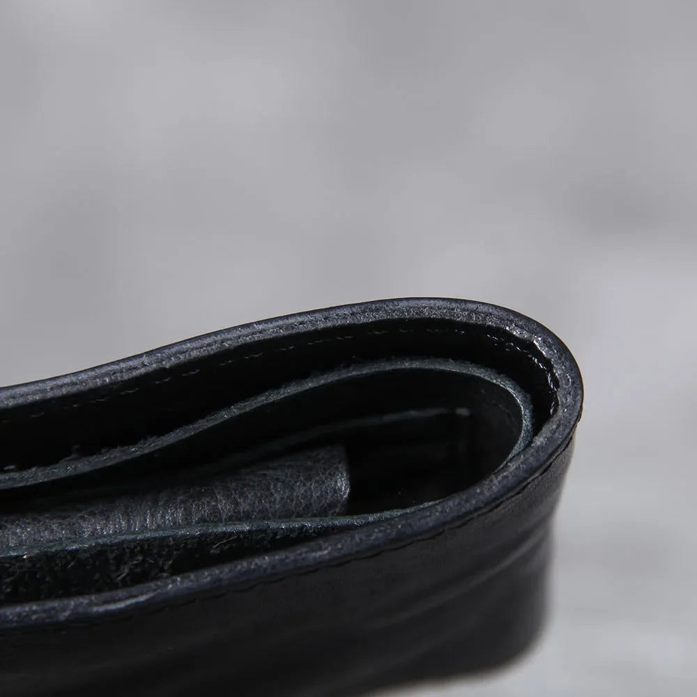 Men's Vintage Cowhide Leather Wallet | Slim Bifold
