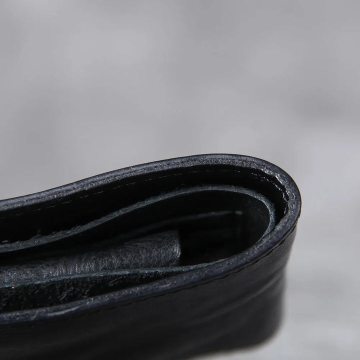 Men's Vintage Cowhide Leather Wallet | Slim Bifold