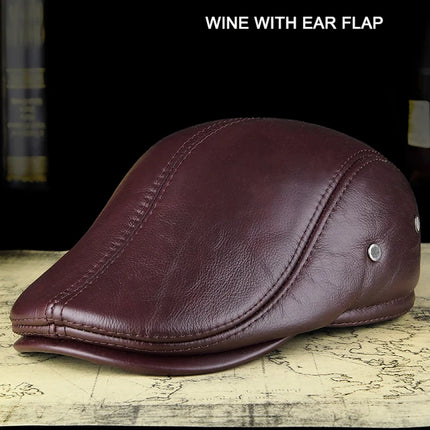 Genuine Cowhide Leather Dad Hat