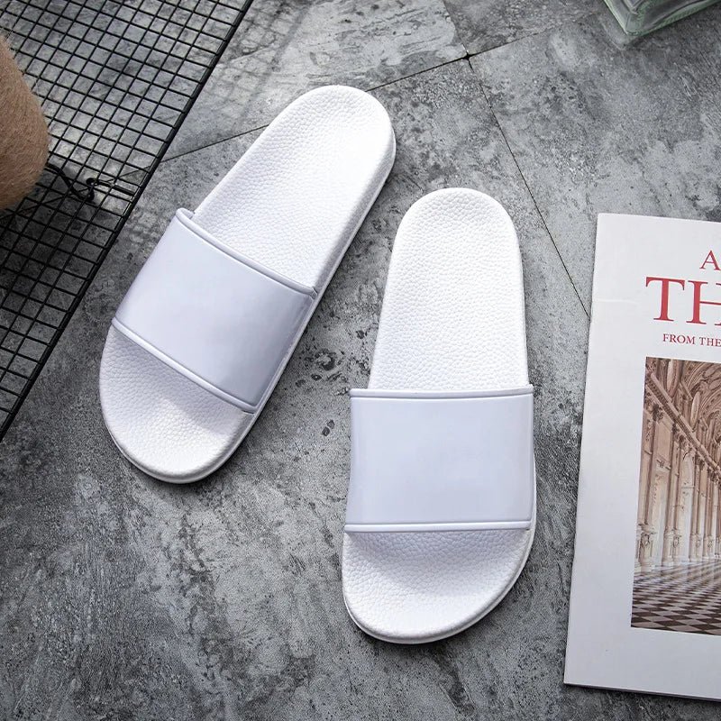 Unisex PVC Summer Slippers, Sandals for Men & Women