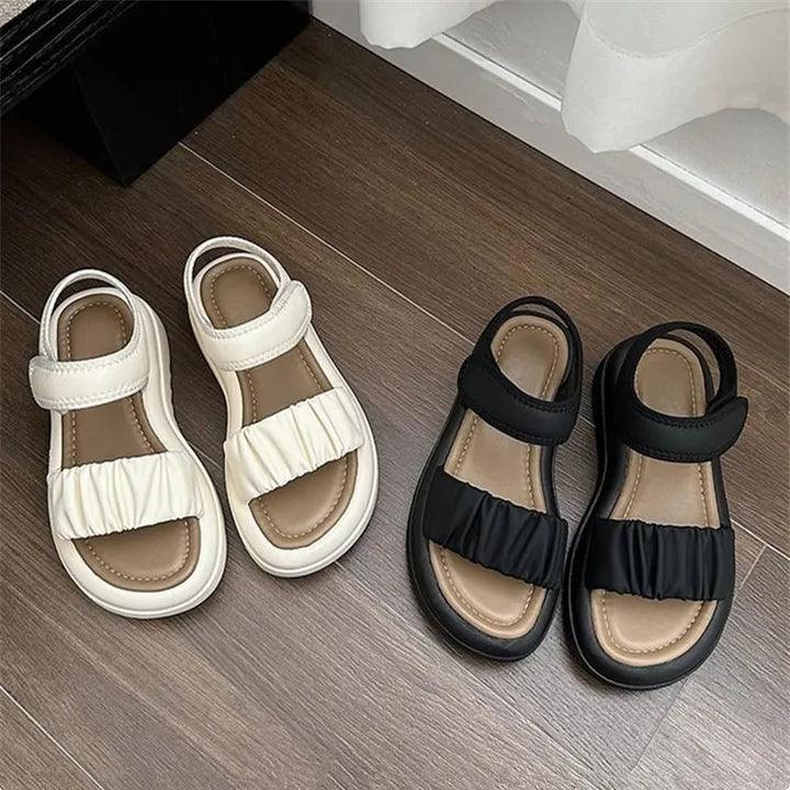 Platform Thick-Soled Roman Beach Sandals – Fairy Wind Summer Style-HighTouch