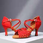 Women’s Ballroom & Latin Dance Shoes – Salsa, Tango, Jazz Style-HighTouch