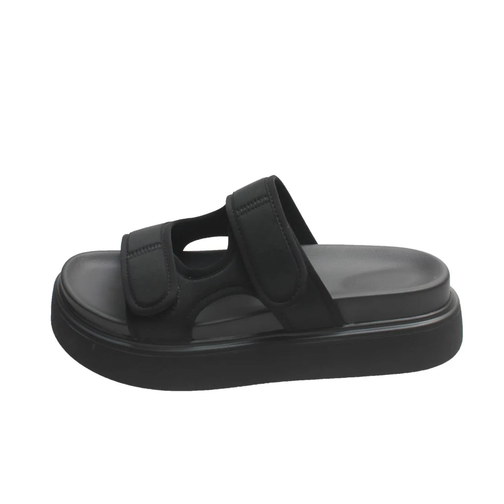 Women's Summer Velcro Sport Sandals – Thick Sole Casual Beach Slides-HighTouch
