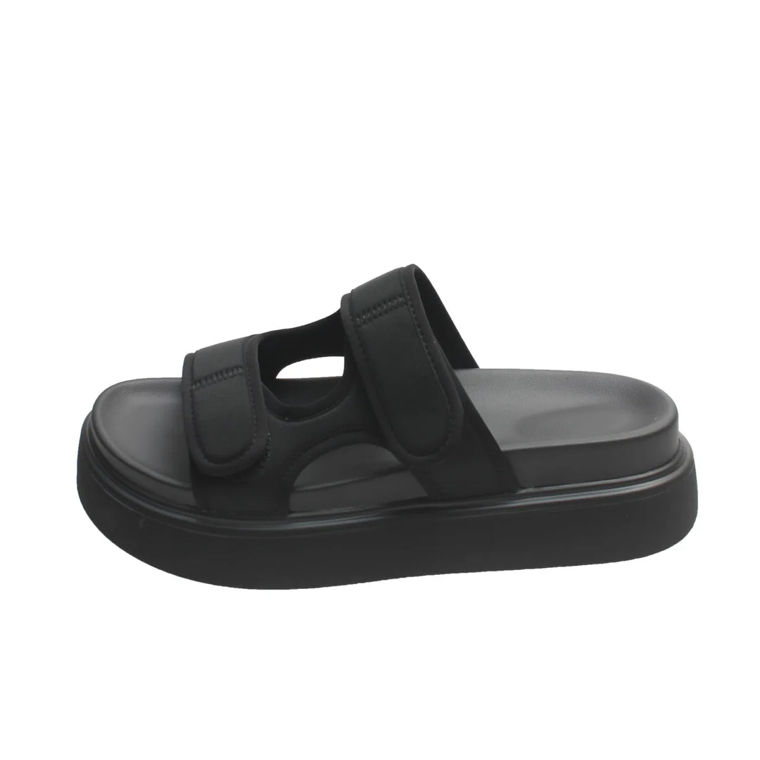 Women's Summer Velcro Sport Sandals – Thick Sole Casual Beach Slides-HighTouch