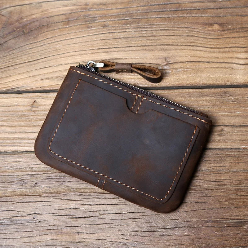 Leather Mini Coin Wallet