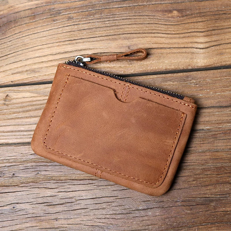 Leather Mini Coin Wallet