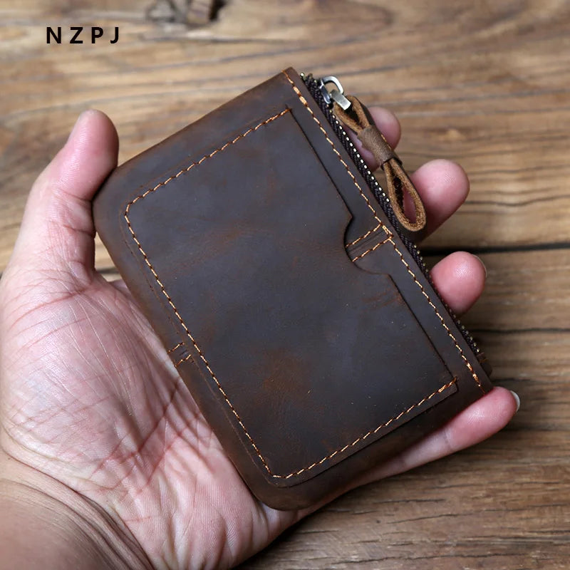 Leather Mini Coin Wallet