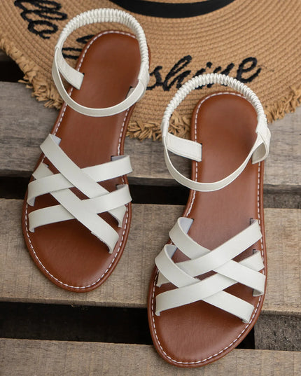2025 Summer Flat Roman Sandals