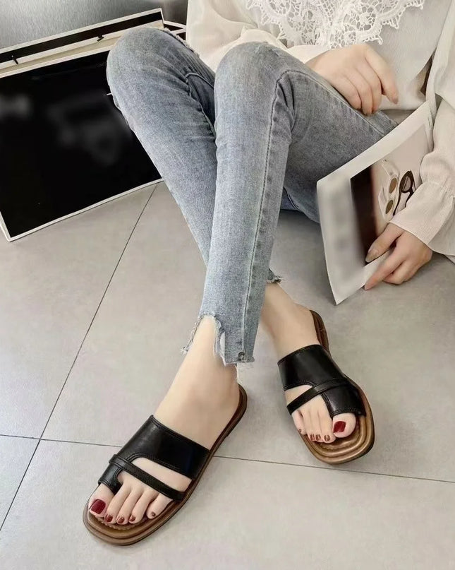Women's Fashion Sandals – Peep Toe, Strap, Rhinestone Decor
