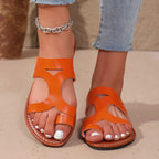 Beach Woven Fashion Flat Slipper Women Slippers-HighTouch