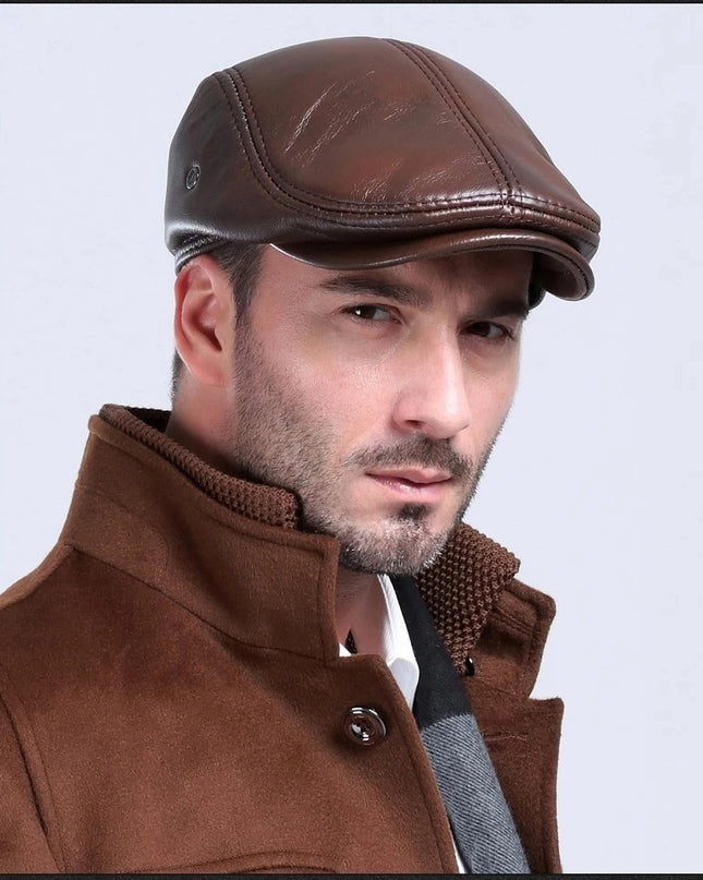 Genuine Cowhide Leather Dad Hat