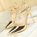 Patent Stiletto Heels-HighTouch