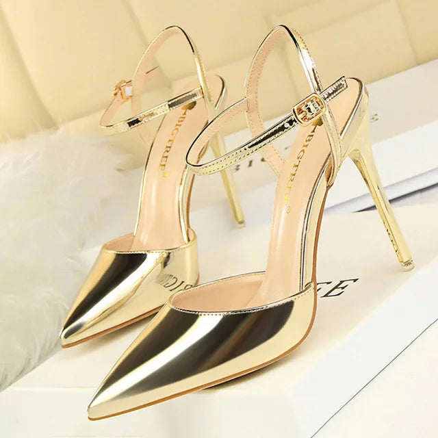 Patent Stiletto Heels-HighTouch