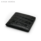 Personalised Croc‑Pattern Billfold Wallet-HighTouch