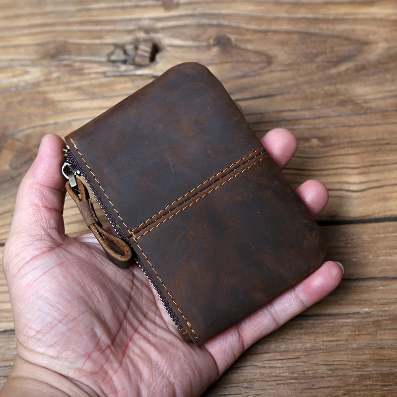 Leather Mini Coin Wallet