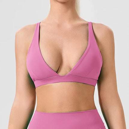 Plus‑Size Quick‑Dry High‑Support Sports Bra – Custom Fit & Comfort