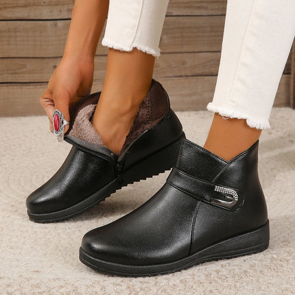 Women’s Warm Winter Snow Boots – Cozy, Non‑Slip Safety