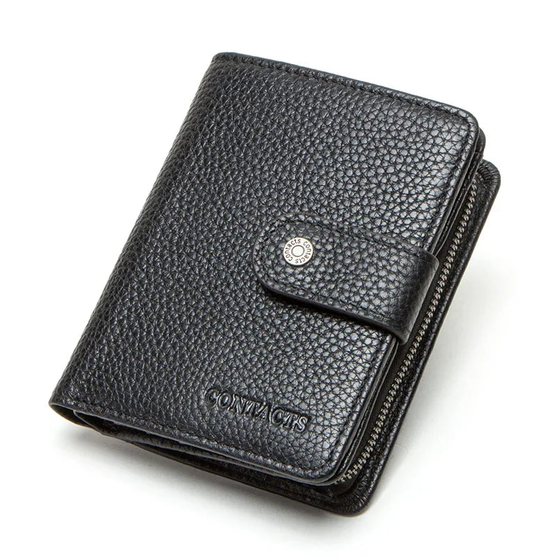 Genuine Leather RFID Wallet