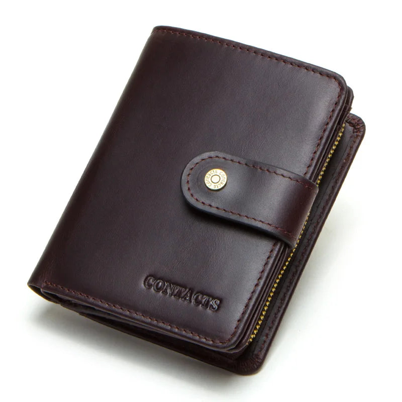 Genuine Leather RFID Wallet
