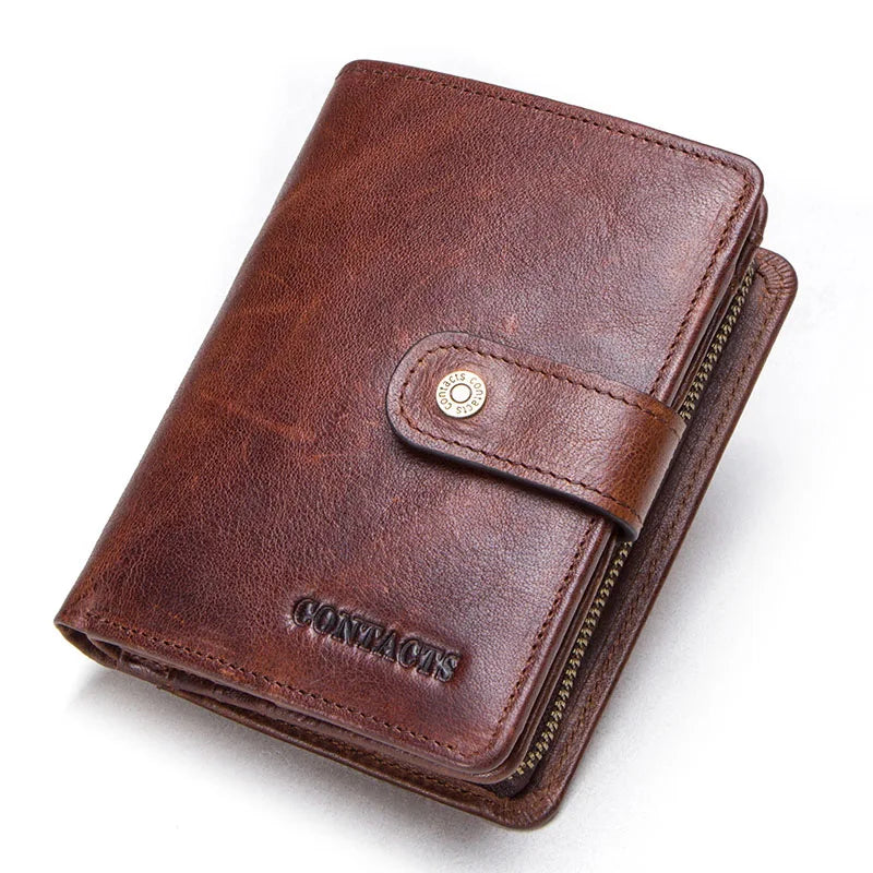 Genuine Leather RFID Wallet