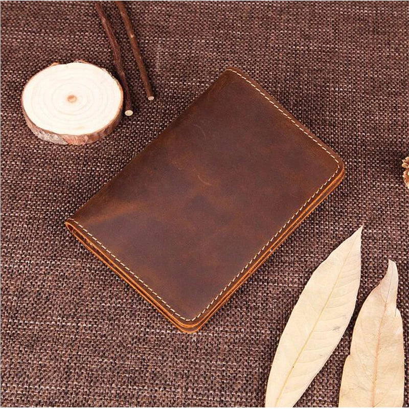Genuine Cow Leather Passport Wallet