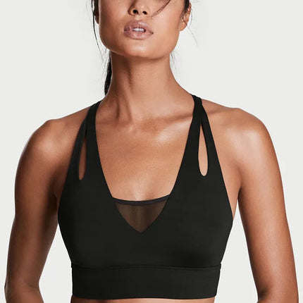 Women Sports Bra New Design Black Sports Bra.