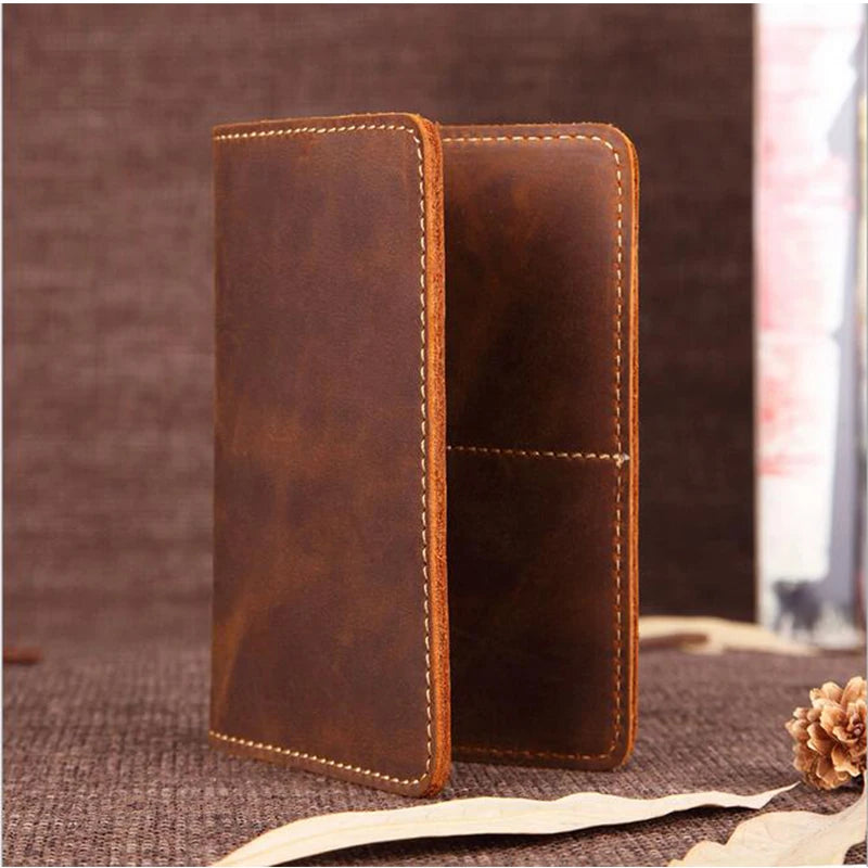 Genuine Cow Leather Passport Wallet