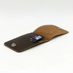 Handcrafted Crazy Horse Leather Card Holder-HighTouch