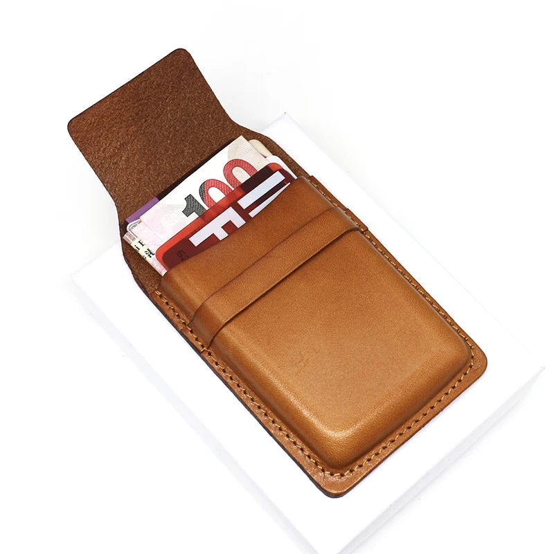 Mini Leather Card & Coin Purse